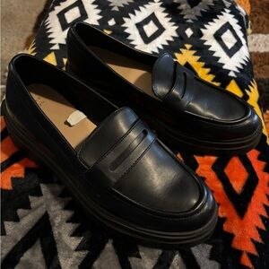 a new day, Black, Chunky, Loafers